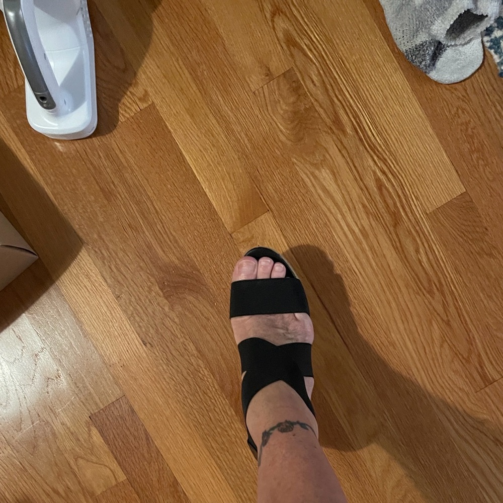 Steve Madden Black Women's Sandals